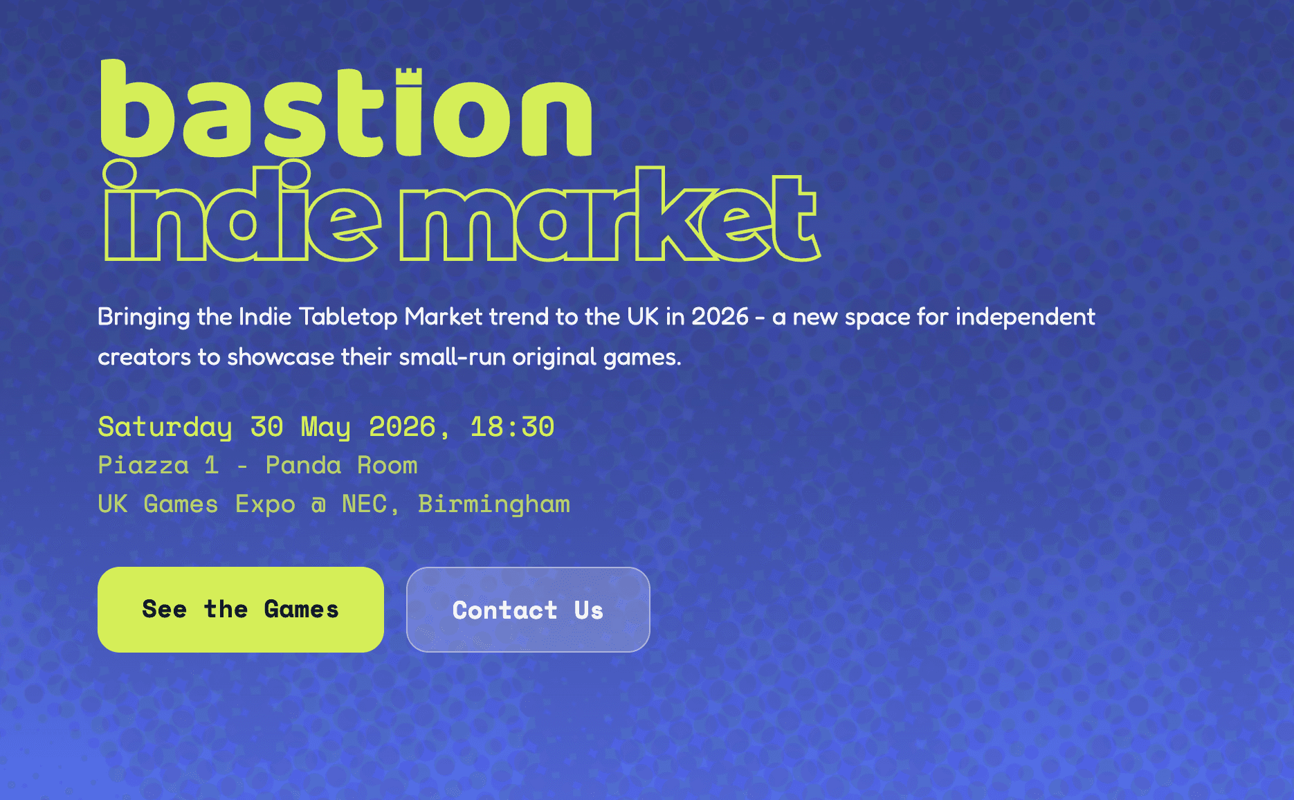 Cover image of Bastion Indie Market