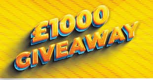 Cover image of UKGE £1,000 Daily Giveaway